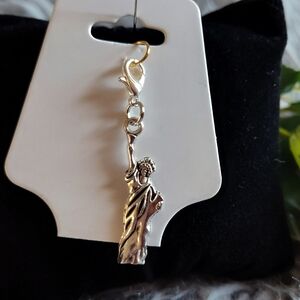 New York Statue of Liberty Lobster Clasp Charm for Bracelet, Bag, keycha…
